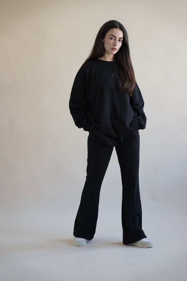 LIA Cozy Sweater - Black - #abc