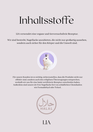 LIA Halal Nagellack "Blueberry" - #abc