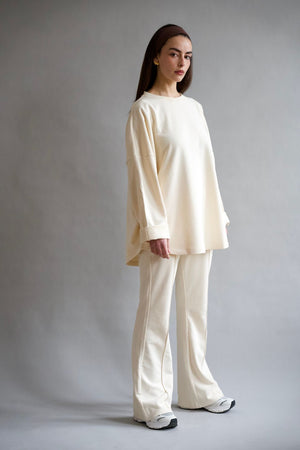 LIA Cozy Sweater - Cream - #abc