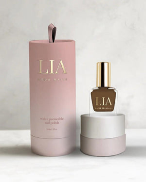 LIA Halal Nagellack "Brownie" - #abc