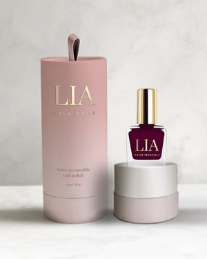 LIA Halal Nagellack "Blueberry" - #abc