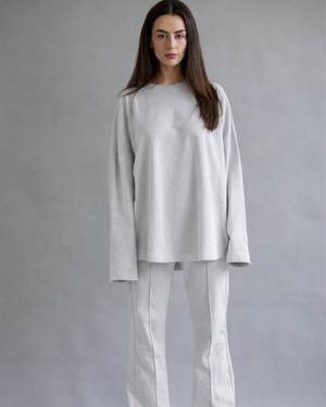 LIA Cozy Sweater - Grey - #abc