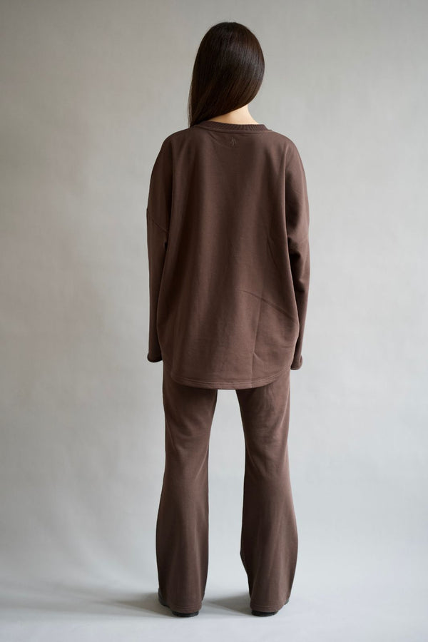 LIA Cozy Pants - Choco - #abc