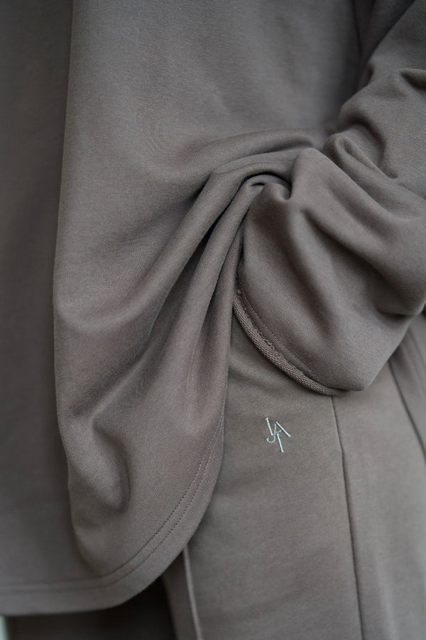 LIA Cozy Pants - Choco - #abc