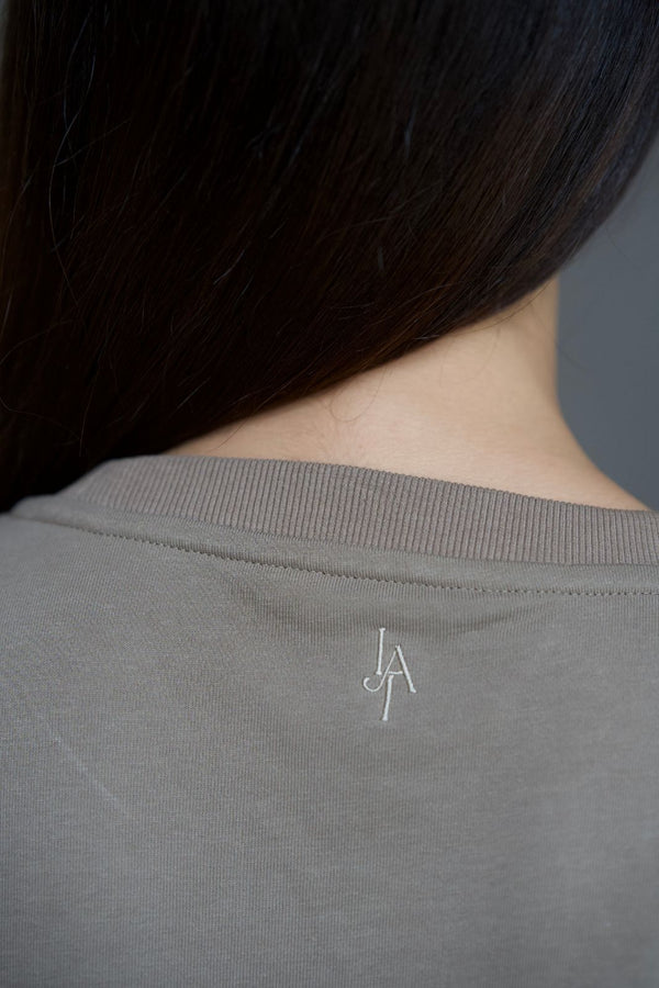 LIA Cozy Sweater - Taupe - #abc