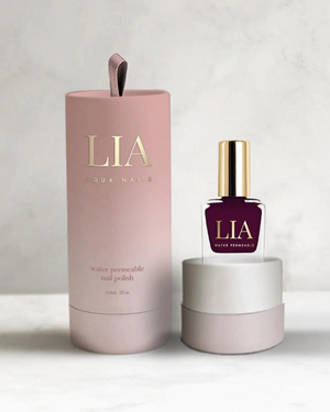 LIA Halal Nagellack "Plum" - #abc