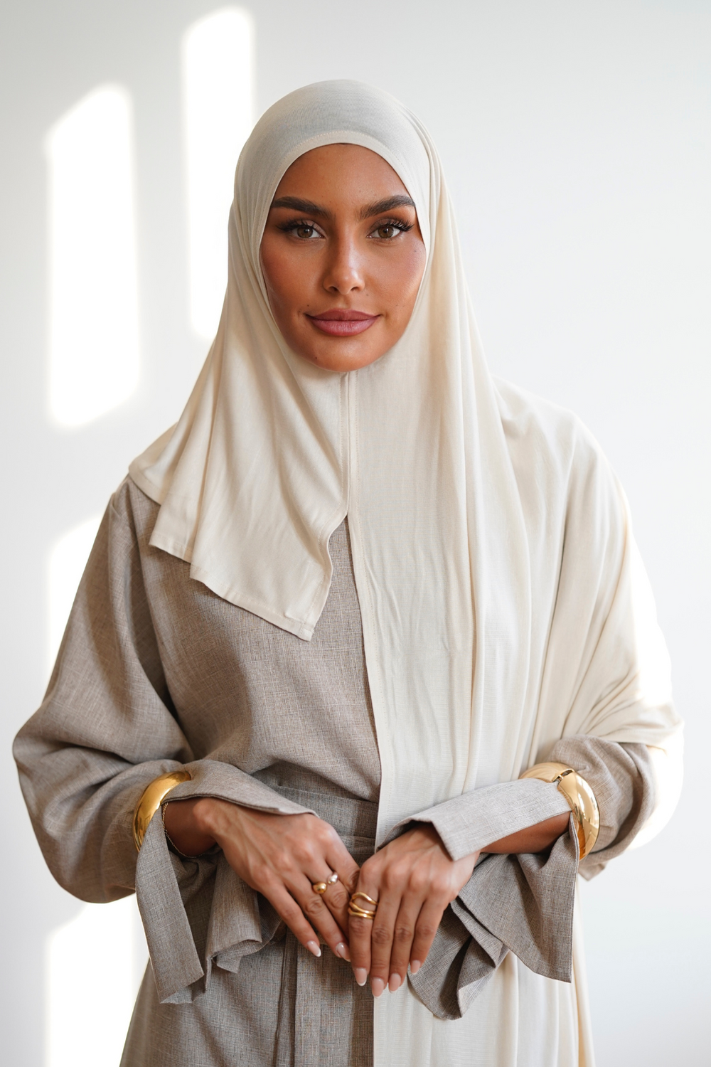 Instant Premium Jersey ,,Fertiggebundenes Hijab,,